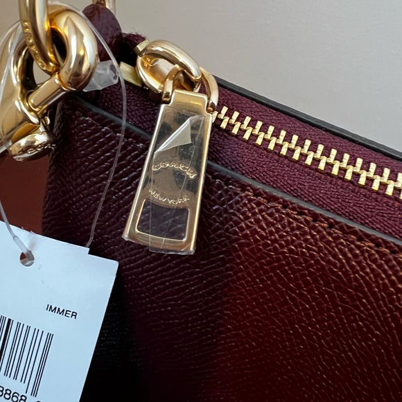 Coach Charlotte Bag Merlot - Picture 5 of 7